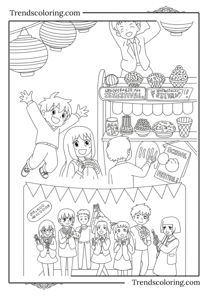 School Festival Preparations