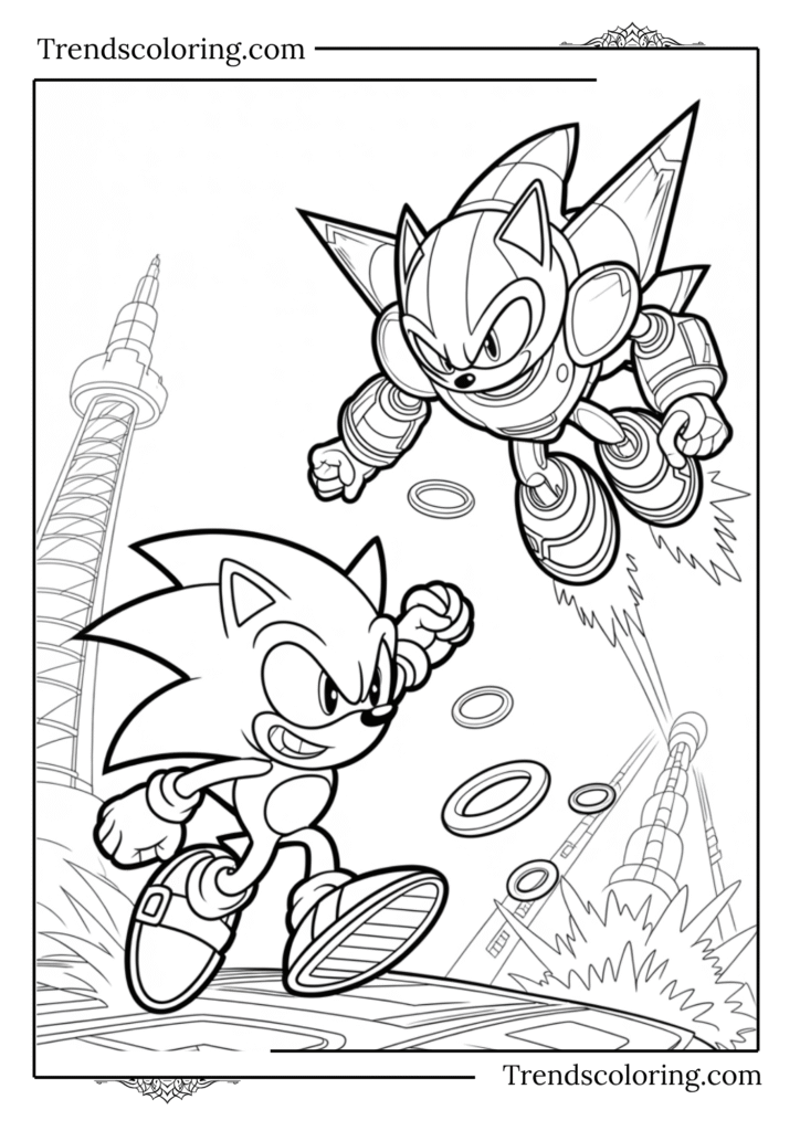 Sonic vs. Metal Sonic Final Showdown