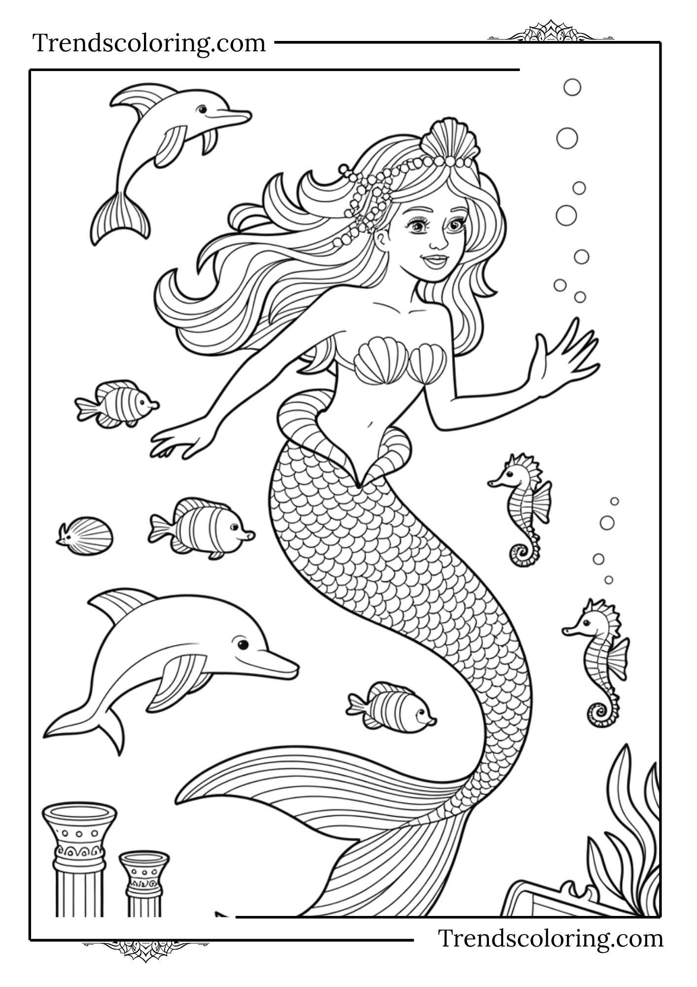 Underwater Mermaid Kingdom