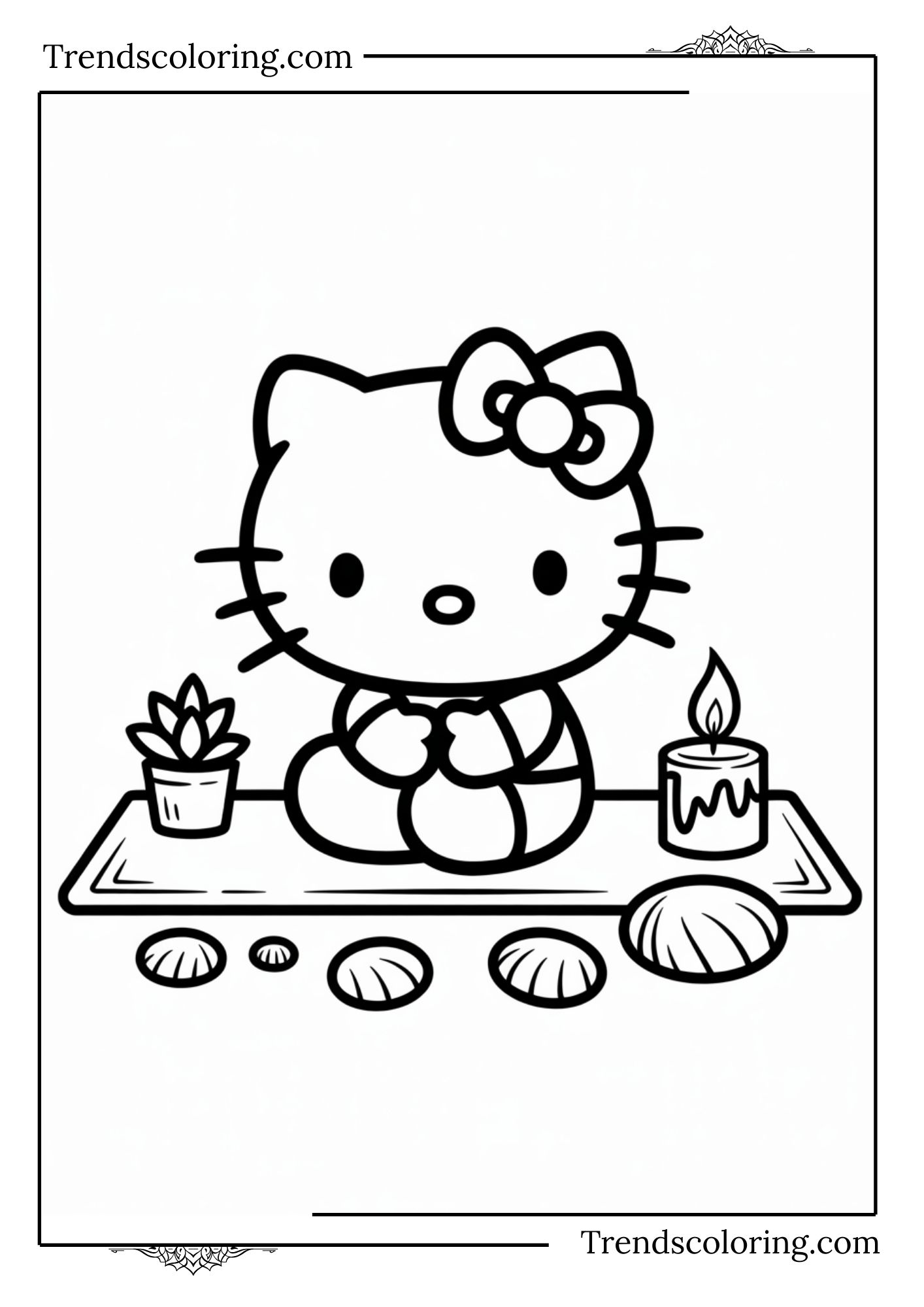 40+ Free Hello Kitty Coloring Pages (Printable PDF) Trends Coloring